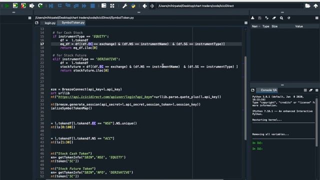 ICICIDirect Breeze API : #2 Symbol Token Mapping смотреть онлайн
