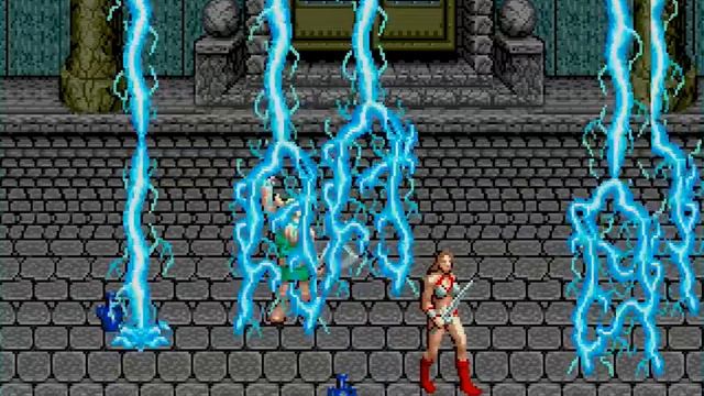 Golden Axe - 2 players playthrough - Mega Drive смотреть онлайн