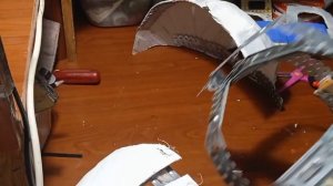 Косплей фантайм фредди! Делаю заготовку для маски.