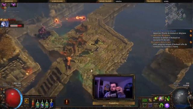 Speed Clear Acte 7 (part 2) | Build Assassin Chaos | Path Of Exile | Fred Et Emy Games