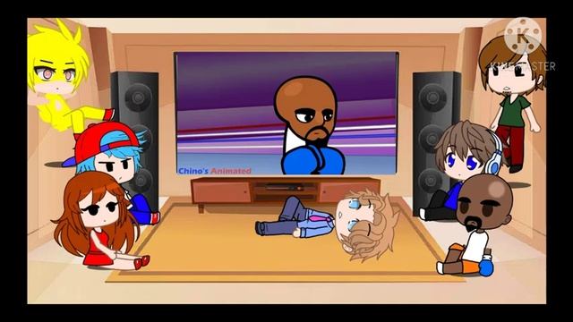 Fnf react to Matt Vs boyfriend boxing fight! (Gacha club) смотреть онлайн