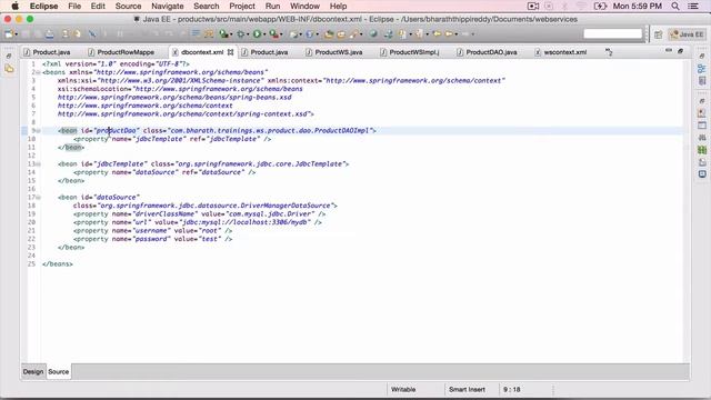 REST Web Service Project Part 11 - CONFIGURE REST SPRING смотреть онлайн