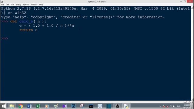 Python | Calculating e смотреть онлайн