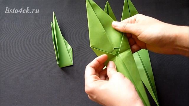 Подставка для цветов из бумаги смотреть онлайн