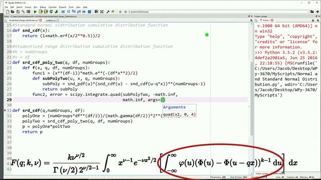 Studentized Range Ristribution for Tukey's HDS Stats with Python 19 смотреть онлайн