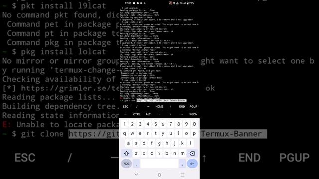 How to set termux banner/// look like a hacker.... смотреть онлайн