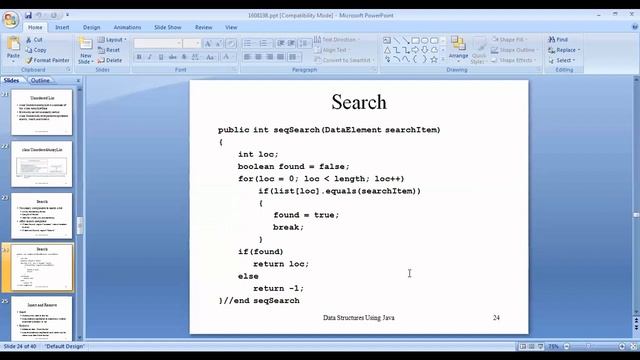 How To Implement Unordered List in Java with Search Insert and Remove (3_3) смотреть онлайн