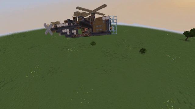 Clementine-40 Steampunk Attack Helicopter. смотреть онлайн