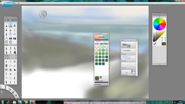 SketchBook Pro урок 2 "для школьников" смотреть онлайн