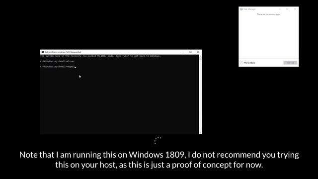 MS-DOS Mode for Windows 10 смотреть онлайн