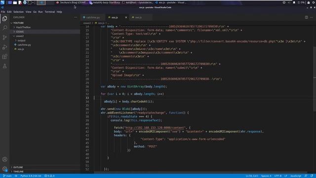OSWE GUIDE | "Build it and break it (PHP Blog)" Part 3 | XXE to LFI to RCE over XSS смотреть онлайн