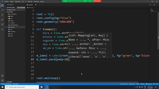 Como mostrar la hora con python смотреть онлайн