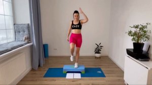 Степ аэробика ? Простые, но эффективные упражнения под музыку 80-х