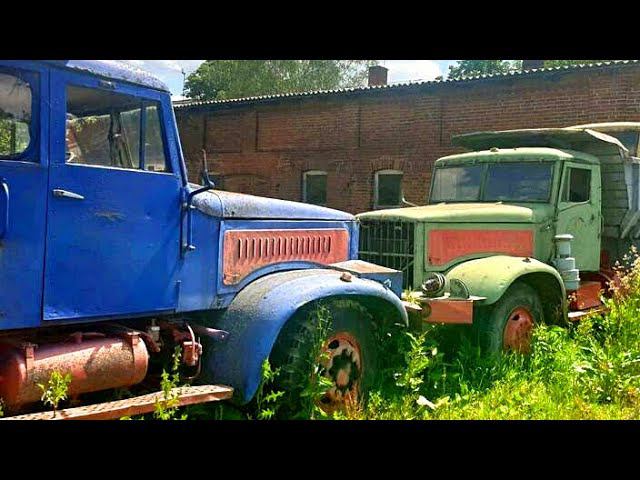 В Германии ещё продают старые КрАЗ-256, У одного из них ОЧЕНЬ странная КАБИНА! смотреть онлайн