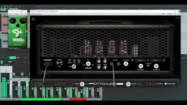 Otto Audio II II II II - brutal, heavy and massive hi gain metal amp sim (GGD Zilla cabs IR´s) смотреть онлайн