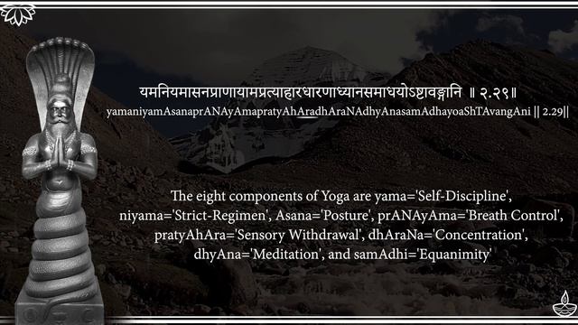Chapter 2- Methods Of Yoga- Complete Patanjali Yoga Sutras In Sanskrit With Meaning(Sadhana Pada)