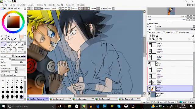 NaruSasu (Naruto X Sasuke) (Naruto) Speedpaint смотреть онлайн