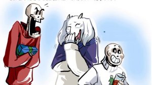 Сборник комиксов Undertale AU