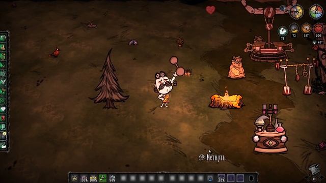 НОВЫЙ ВОЛЬФГАНГ И ЕГО КАЧАЛКА в Don't Starve Together! смотреть онлайн