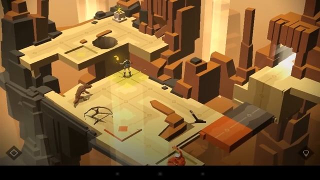 Lara Croft GO - The Maze of Spirits #3 - The Cliffs of Fire смотреть онлайн