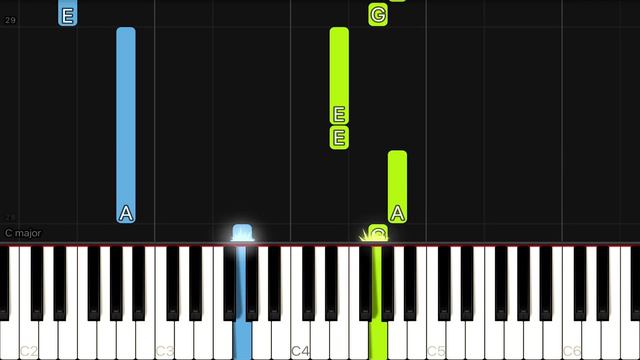 Christmas - Do You Hear What I Hear | EASY Piano Tutorial смотреть онлайн