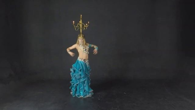 Pokrovskaya Nataliya Rahat Lukum - Dance with a candelabrum смотреть онлайн