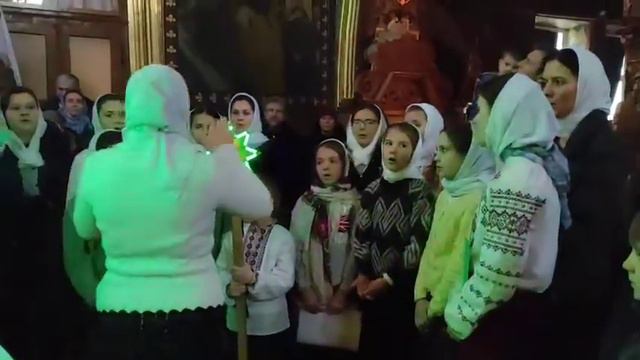 Детский хор " Радуйся". 10.01.2021 смотреть онлайн