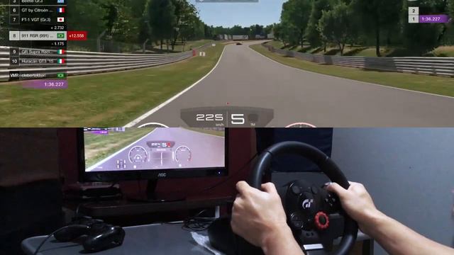 Gran Turismo Sport - PS4 - Volante Logitech Driving Force GT смотреть онлайн