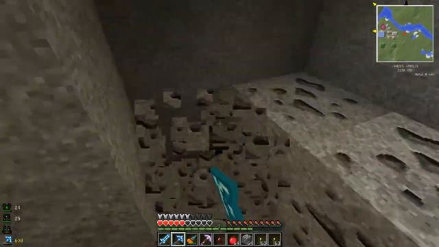 Minecraft-Квадратная планета #40(Исследуем шахты) смотреть онлайн