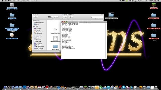 Minecraft | How To Make A Bukkit Server 1.1 Mac | смотреть онлайн