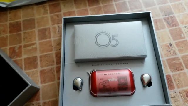 Наушники Mifo 05 Pro (красный), распаковка смотреть онлайн