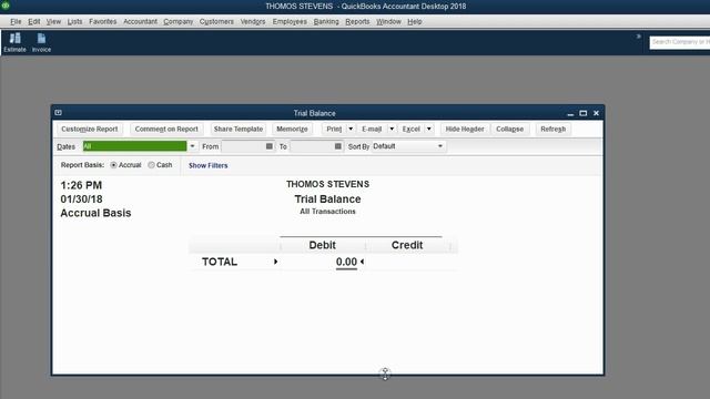QuickBooks Contractor's Icon Bar And Memorizing Reports смотреть онлайн