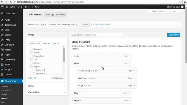 WordPress. How To Change The Page Title But To Keep The Same Title In Your Menu смотреть онлайн