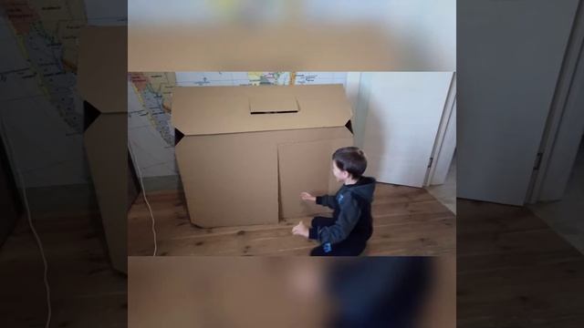 Домик из картона своими руками