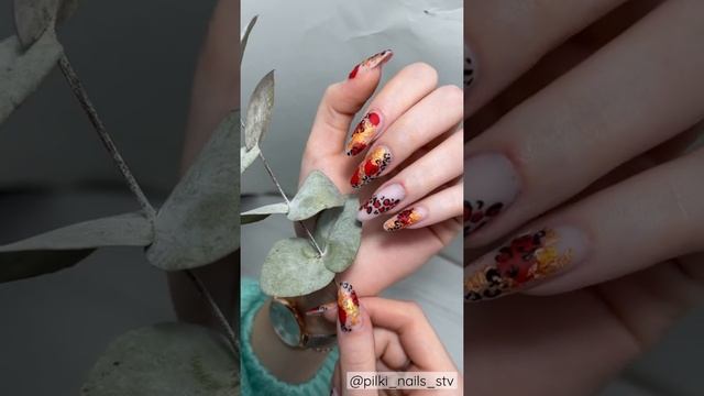 Дикая ?…. Этот маникюр ?просто смесь страсти и огня…. #ногти #ногтиставрополь #маникюр #life смотреть онлайн
