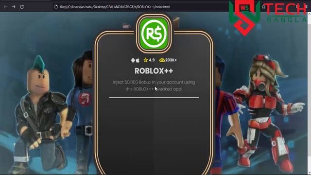 haw to make roblox landing page смотреть онлайн