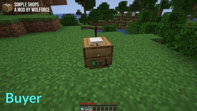 New Shop Minecraft Mod: Simple Shops! смотреть онлайн