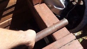 наша дача , чистим скважину .