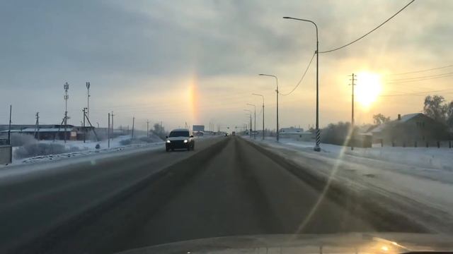 Необычное явление на небе! Два солнца! смотреть онлайн