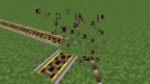 как построить железную дорогу в Minecraft