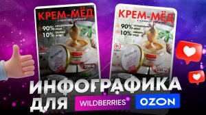 Как сделать ДИЗАЙН КАРТОЧКИ товара для Wildberries / Инфографика для маркетплейсов