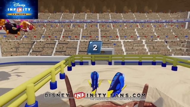Dory vs Dory sarlacc pit arena fight Disney Infinity toy box смотреть онлайн