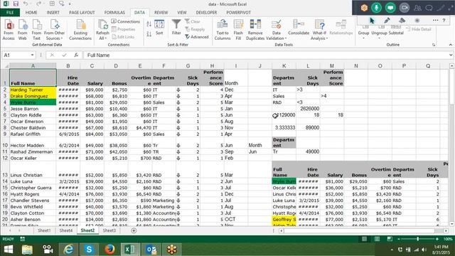 566 Excel Database management, List management and Information Formulas, in Hindi смотреть онлайн
