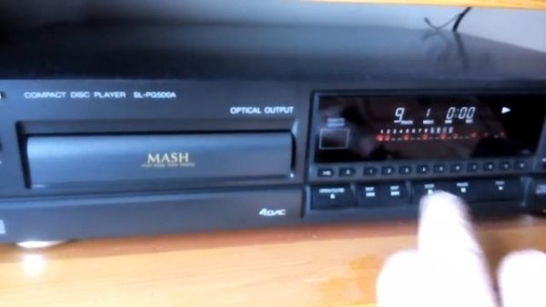 Technics SL PG500A & CD RW excellent reads discs CD-RW