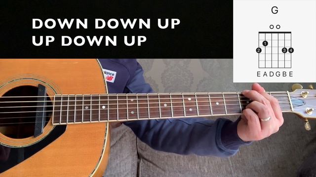 STAND BY ME - Ben E King - Easy guitar Chords and Strumming Pattern in the Key Of G смотреть онлайн