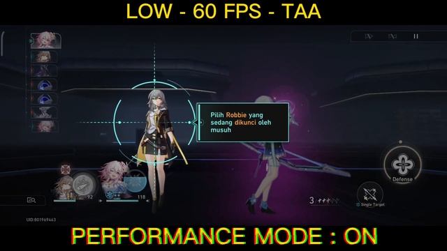【HONKAI: STAR RAIL】 REDMI NOTE 12 PRO 5G, DIMENSITY 1080, LOW - 60 FPS - TAA - PEFORMANCE MODE смотреть онлайн