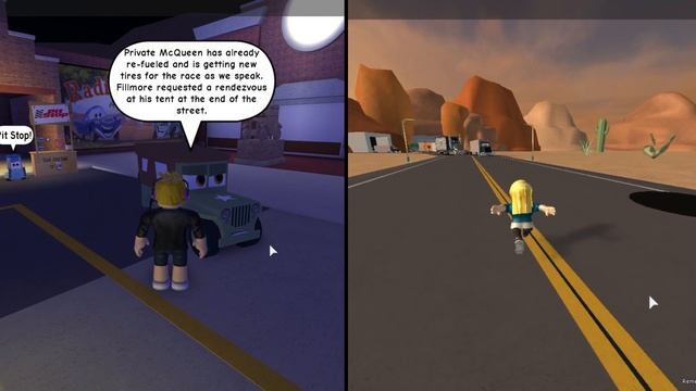 Roblox Cars 3 - SAVE LIGHTNING MCQUEEN!! Adventure Obby Part 1 смотреть онлайн