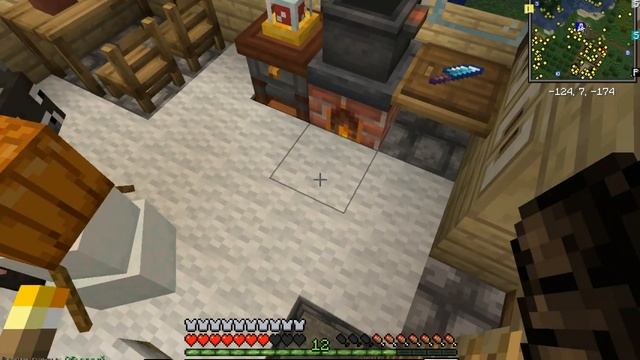 Minecraft - Городишко #76 Делаю домик для лисиц и занимаюсь разной бытовухой в СЛ [новый микрофон]