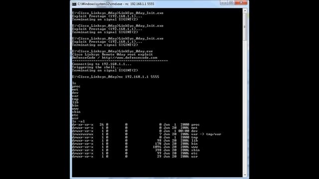DefenseCode Security Advisory (UPCOMING): Cisco Linksys remote preauth 0day root exploit смотреть онлайн
