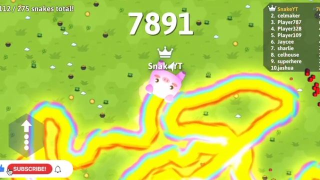 Snake.Io HAMBOW new Event Skin Unlocked Best Snakeio Gameplay? Snake Game смотреть онлайн